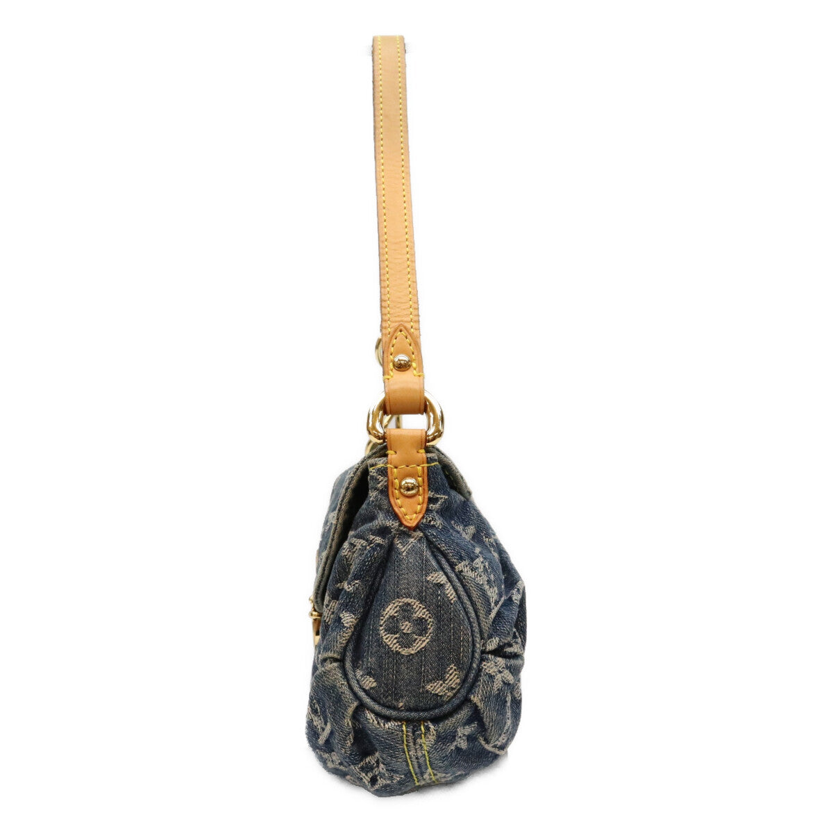 LOUIS VUITTON ルイヴィトン 06年 M95050 モノグラムデニム ミニプリーティ ショルダーバッグ ショルダーバッグ