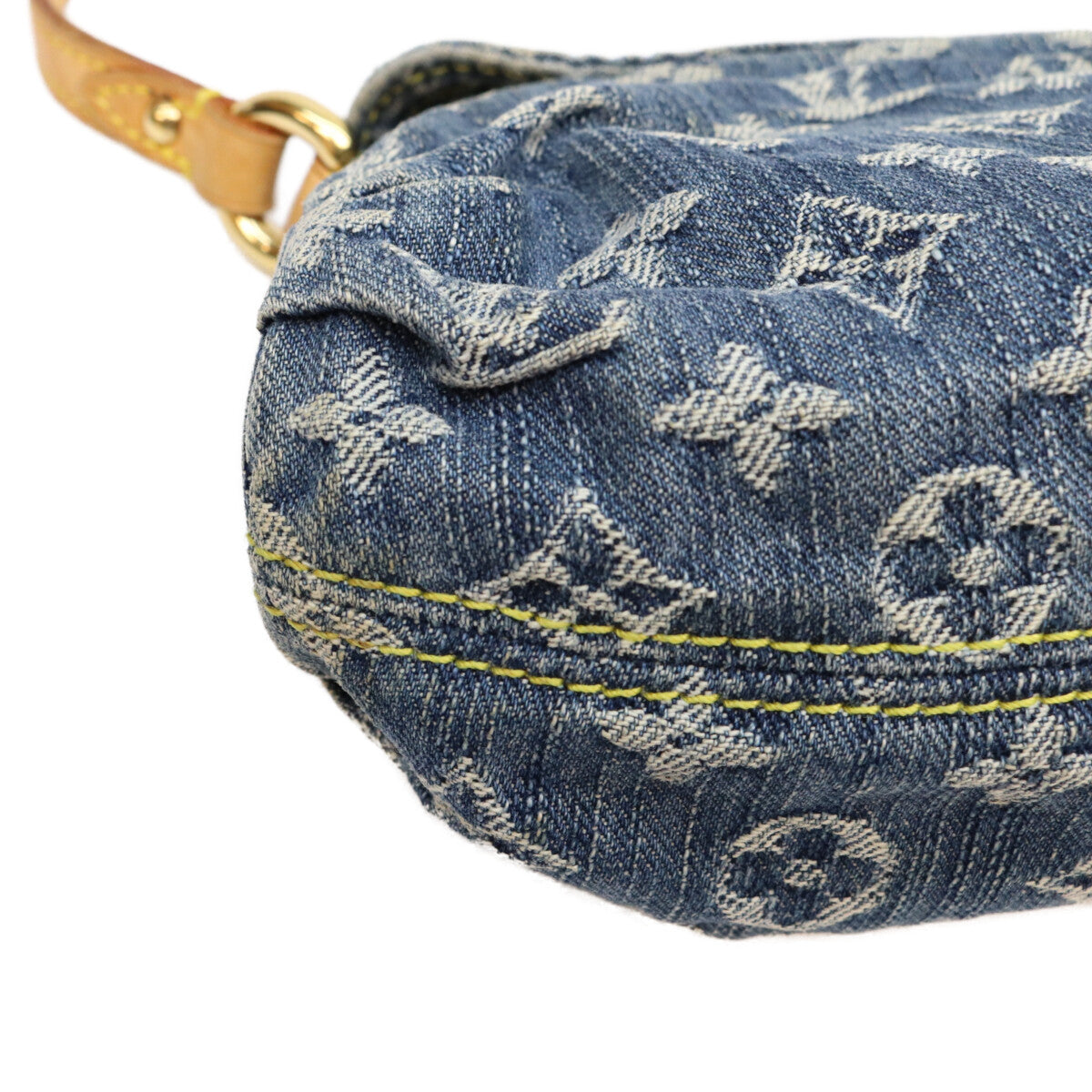 LOUIS VUITTON ルイヴィトン 06年 M95050 モノグラムデニム ミニプリーティ ショルダーバッグ ショルダーバッグ