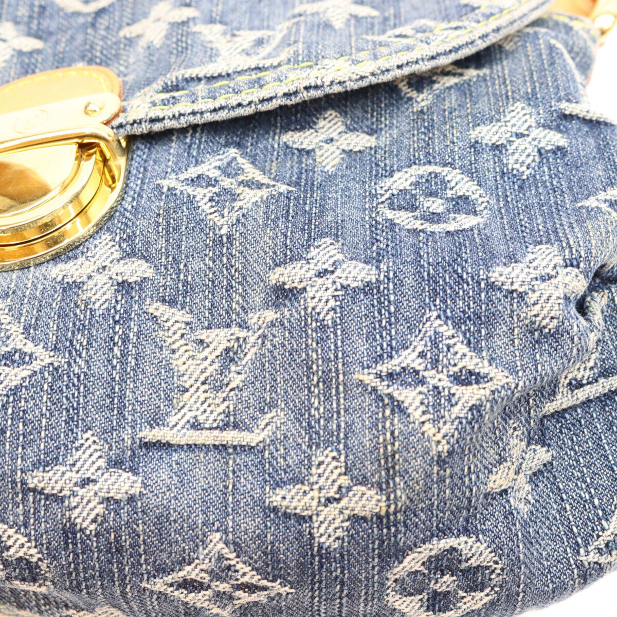 LOUIS VUITTON ルイヴィトン 06年 M95050 モノグラムデニム ミニプリーティ ショルダーバッグ ショルダーバッグ