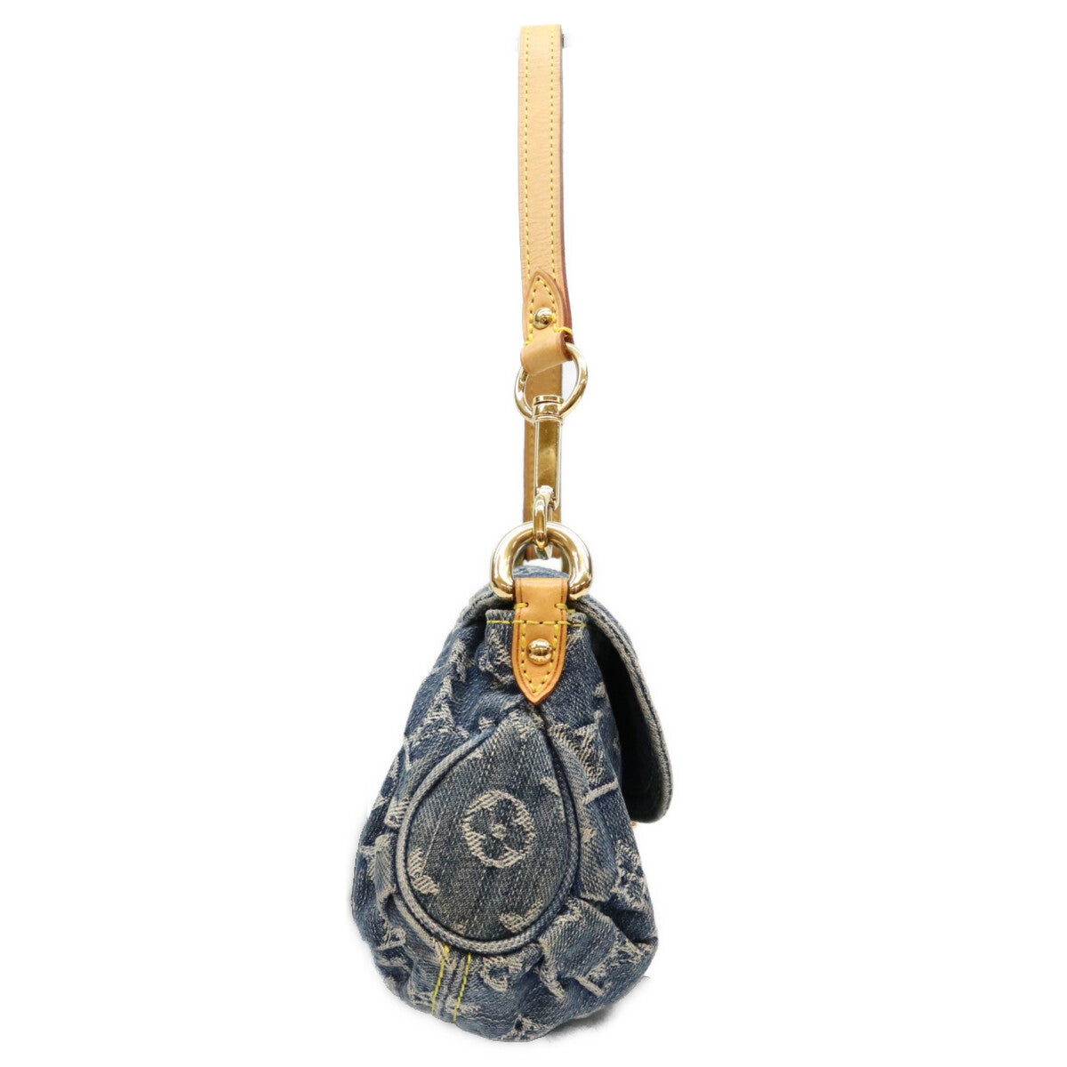 LOUIS VUITTON ルイヴィトン 06年 M95050 モノグラムデニム ミニプリーティ ショルダーバッグ ショルダーバッグ