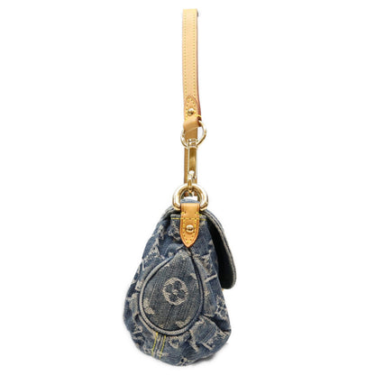 LOUIS VUITTON ルイヴィトン 06年 M95050 モノグラムデニム ミニプリーティ ショルダーバッグ ショルダーバッグ