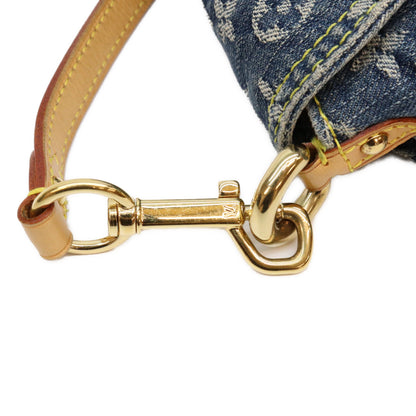 LOUIS VUITTON ルイヴィトン 06年 M95050 モノグラムデニム ミニプリーティ ショルダーバッグ ショルダーバッグ