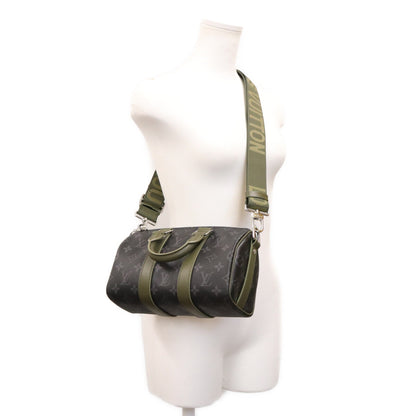 LOUIS VUITTON ルイヴィトン M28638 モノグラムエクリプス カーキグリーン キーポルバンドリエール25 ボストンバッグ ショルダーバッグ