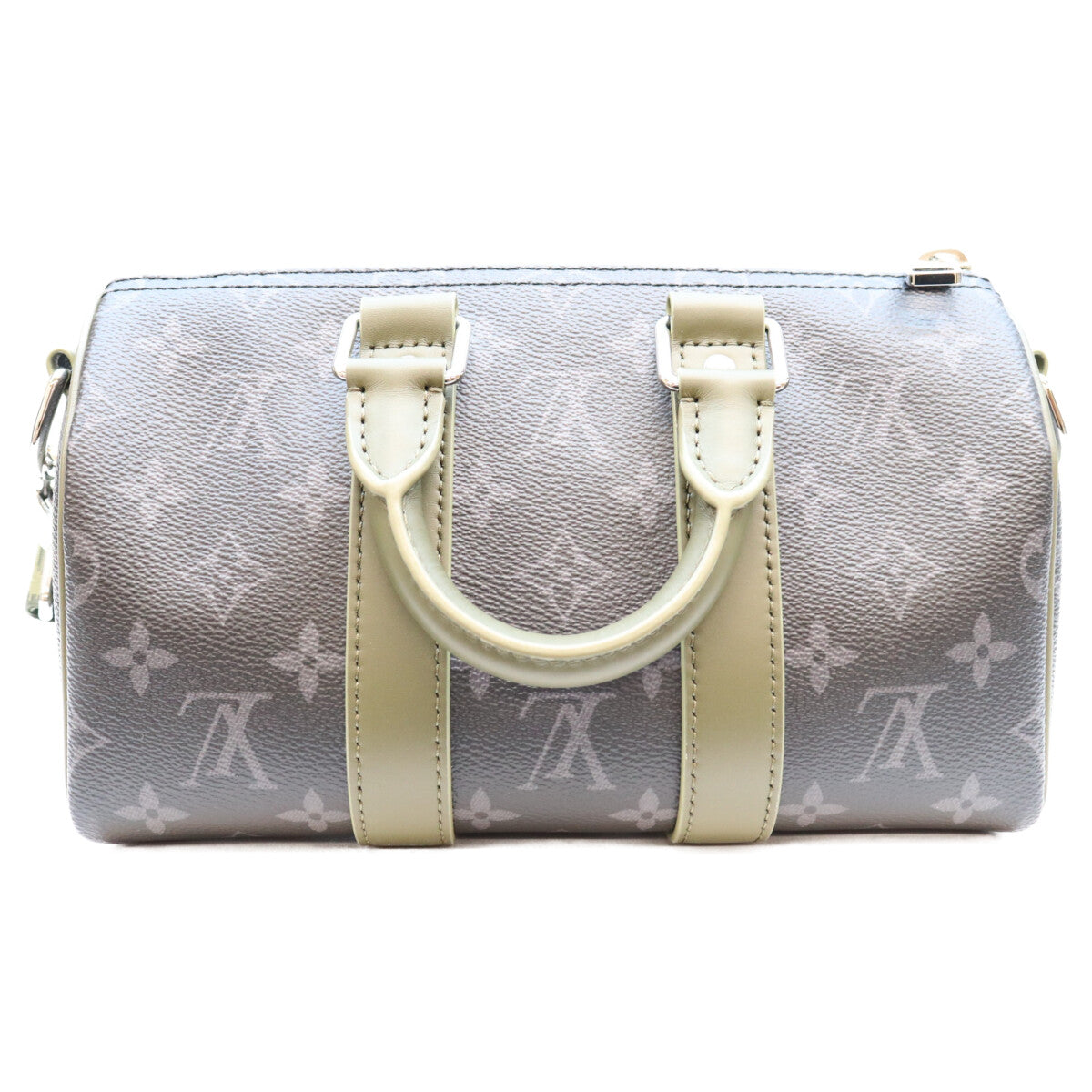 LOUIS VUITTON ルイヴィトン M28638 モノグラムエクリプス カーキグリーン キーポルバンドリエール25 ボストンバッグ ショルダーバッグ