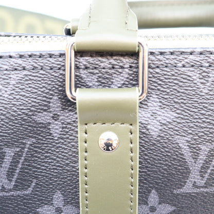 LOUIS VUITTON ルイヴィトン M28638 モノグラムエクリプス カーキグリーン キーポルバンドリエール25 ボストンバッグ ショルダーバッグ