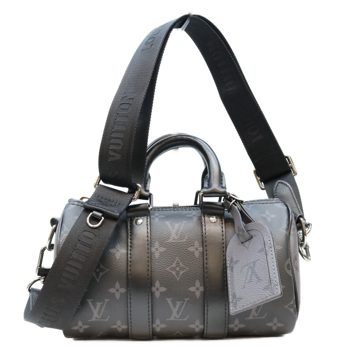 LOUIS VUITTON ルイヴィトン M46271 モノグラムエクリプス キーポルバンドリエール25 ボストンバッグ ショルダーバッグ