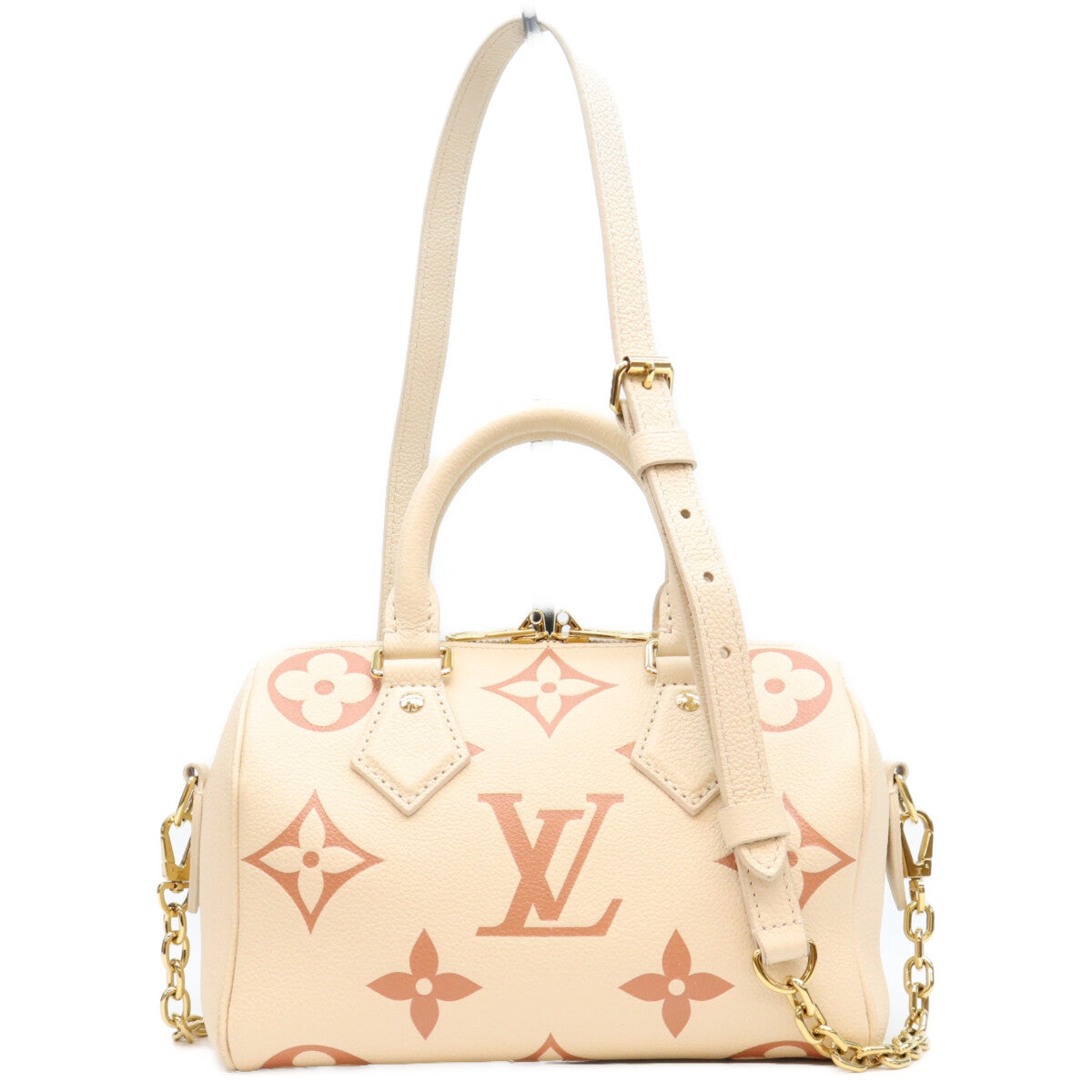 LOUIS VUITTON ルイヴィトン M46397 アンプラント クレーム ローズトリアノン スピーディバンドリエール20 ミニボストンバッグ ショルダーバッグ