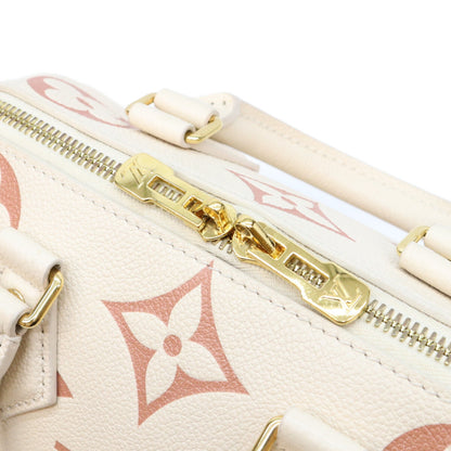 LOUIS VUITTON ルイヴィトン M46397 アンプラント クレーム ローズトリアノン スピーディバンドリエール20 ミニボストンバッグ ショルダーバッグ