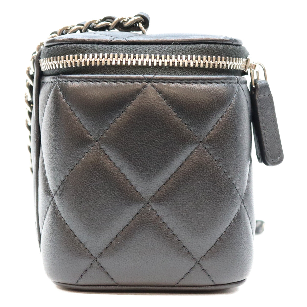 CHANEL シャネル AP3697 黒 黒×SV金具 ビッグココマーク バニティ ショルダーバッグ ショルダーバッグ