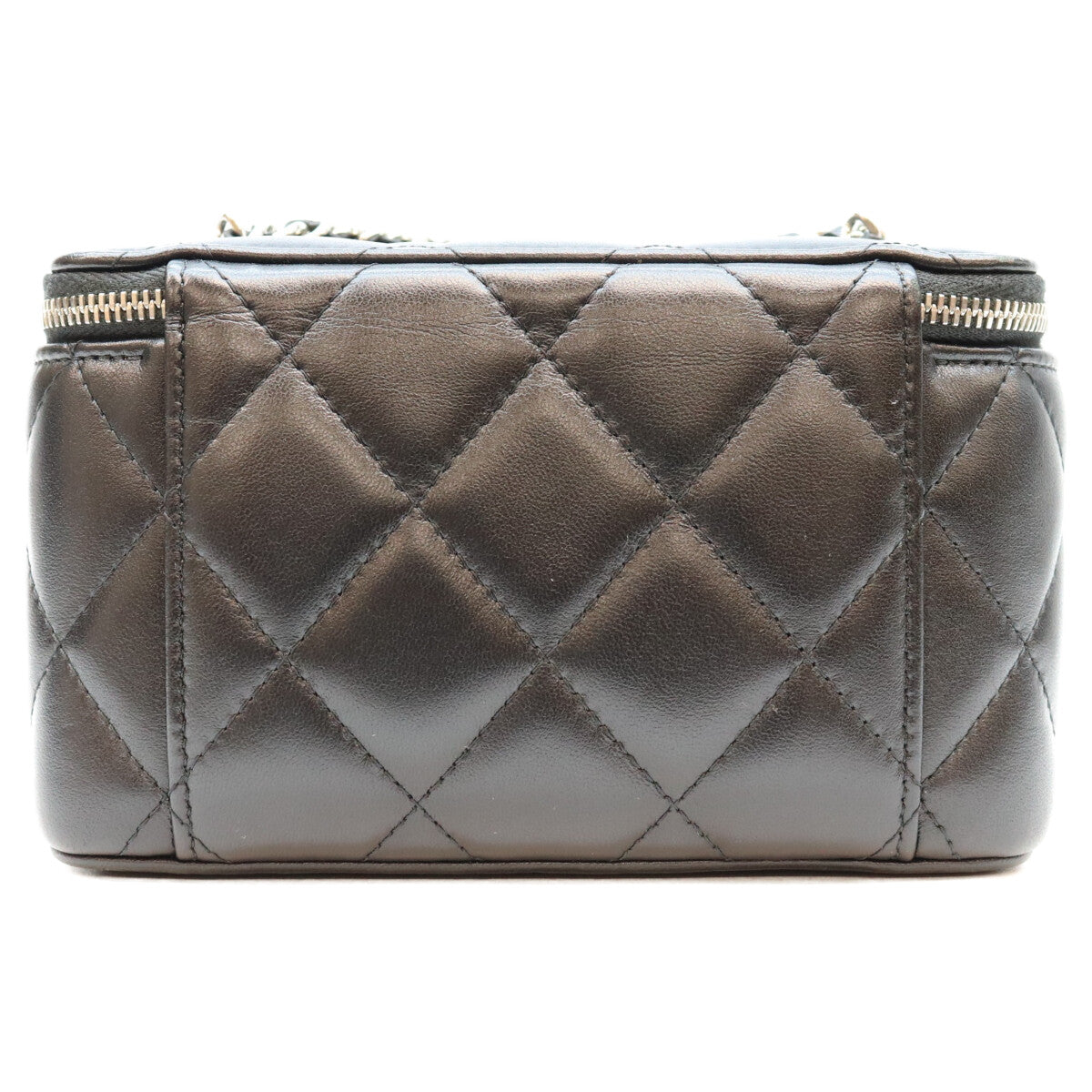 CHANEL シャネル AP3697 黒 黒×SV金具 ビッグココマーク バニティ ショルダーバッグ ショルダーバッグ