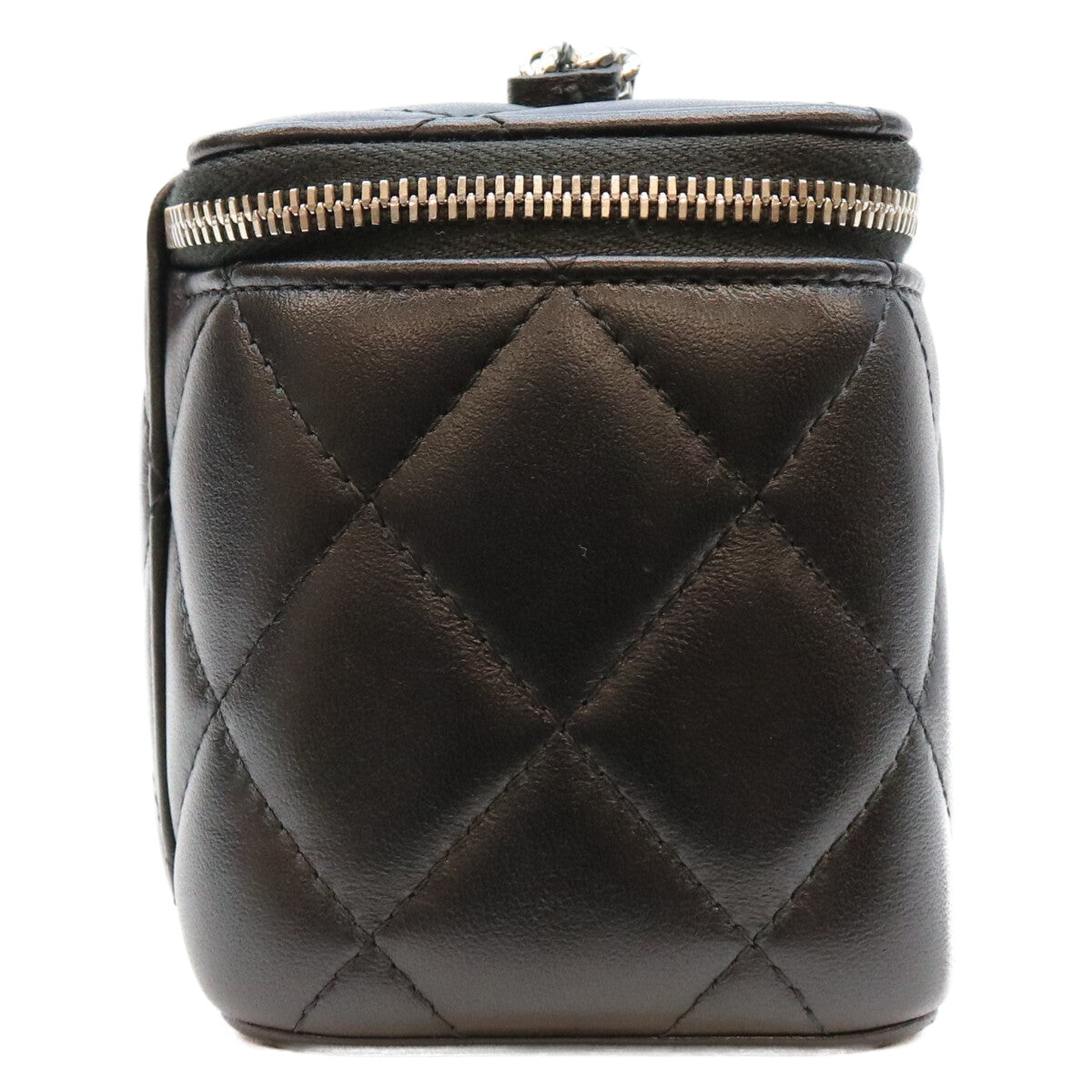 CHANEL シャネル AP3697 黒 黒×SV金具 ビッグココマーク バニティ ショルダーバッグ ショルダーバッグ