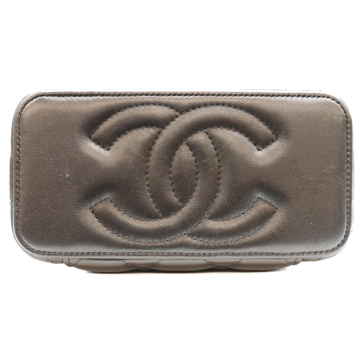 CHANEL シャネル AP3697 黒 黒×SV金具 ビッグココマーク バニティ ショルダーバッグ ショルダーバッグ