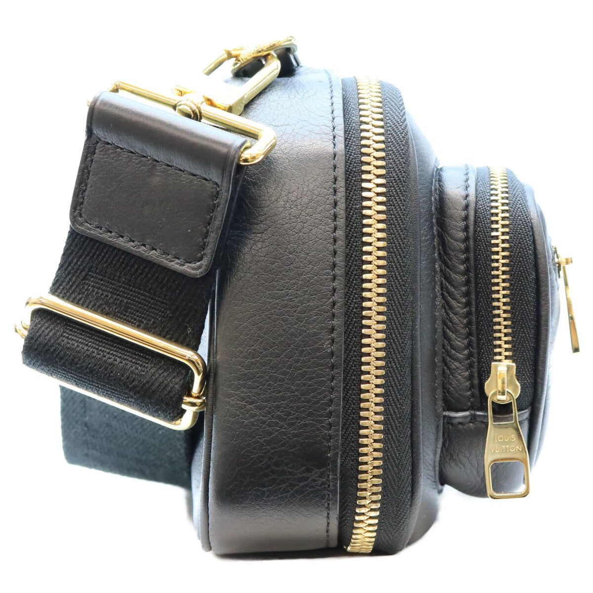LOUIS VUITTON ルイヴィトン M80450 カーフ 黒 ユーティリティ クロスボディ ショルダーバッグ ショルダーバッグ