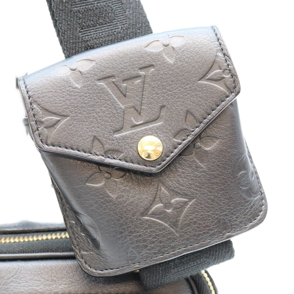 LOUIS VUITTON ルイヴィトン M80450 カーフ 黒 ユーティリティ クロスボディ ショルダーバッグ ショルダーバッグ