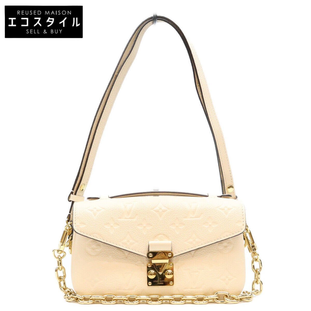 LOUIS VUITTON ルイヴィトン M22942 アンプラント クレーム ポシェットメティスEW ショルダーバッグ ショルダーバッグ