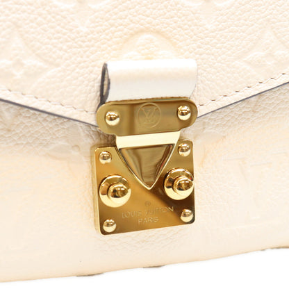 LOUIS VUITTON ルイヴィトン M22942 アンプラント クレーム ポシェットメティスEW ショルダーバッグ ショルダーバッグ