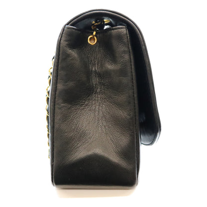 CHANEL シャネル 1番 A01165 黒 ラム ゴールド金具 ダイアナ25 ショルダーバッグ ショルダーバッグ