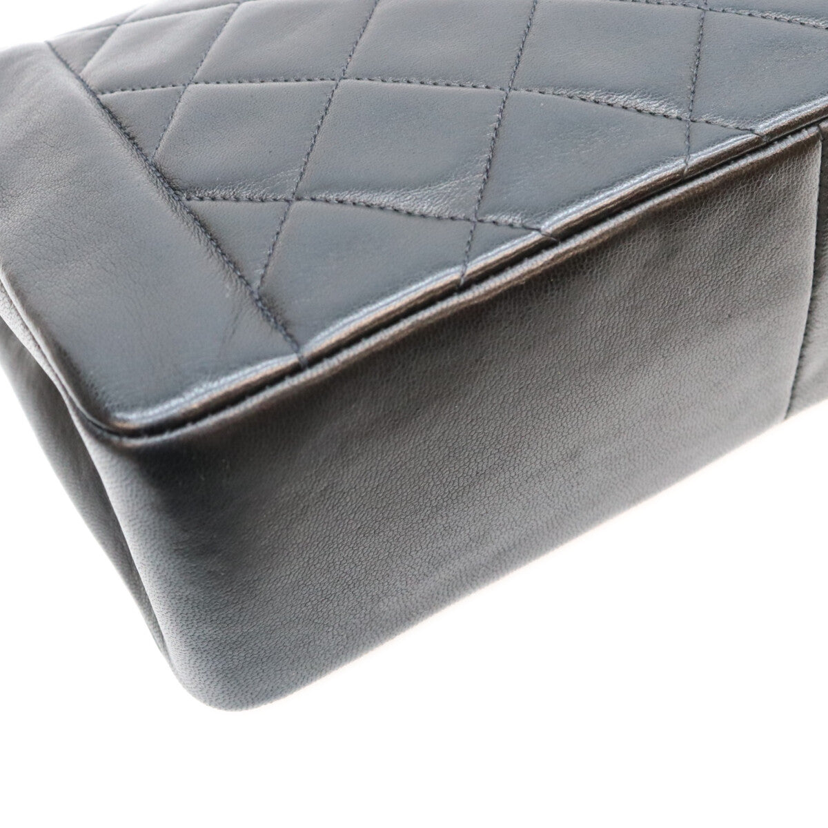 CHANEL シャネル 1番 A01165 黒 ラム ゴールド金具 ダイアナ25 ショルダーバッグ ショルダーバッグ