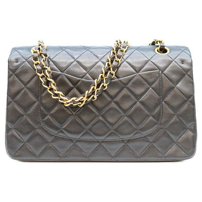 CHANEL シャネル 3番 A01112 黒ラム G金具 マトラッセ25 ショルダーバッグ ショルダーバッグ