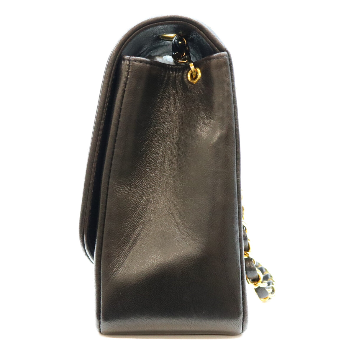 CHANEL シャネル 3番 A01165 黒 ラム ゴールド金具 ダイアナ25 ショルダーバッグ ショルダーバッグ