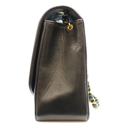 CHANEL シャネル 3番 A01165 黒 ラム ゴールド金具 ダイアナ25 ショルダーバッグ ショルダーバッグ
