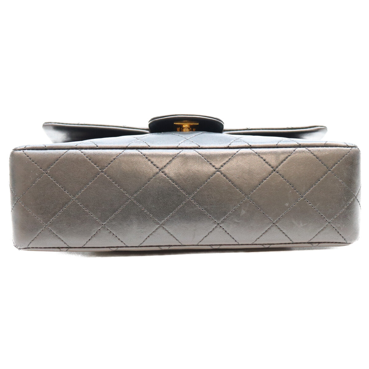 CHANEL シャネル 1番 A01113 黒ラム G金具 マトラッセ23 ショルダーバッグ ショルダーバッグ