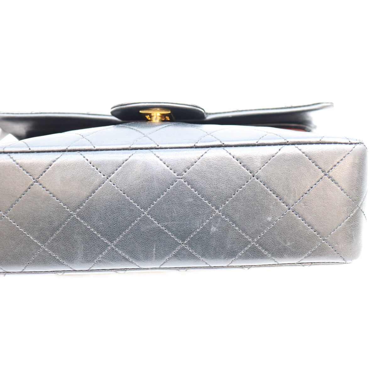 CHANEL シャネル 1番 A01113 黒ラム G金具 マトラッセ23 ショルダーバッグ ショルダーバッグ