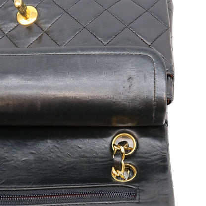 CHANEL シャネル 1番 A01113 黒ラム G金具 マトラッセ23 ショルダーバッグ ショルダーバッグ