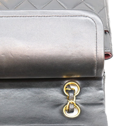 CHANEL シャネル 4番 A01112 黒ラム G金具 マトラッセ25 ショルダーバッグ ショルダーバッグ