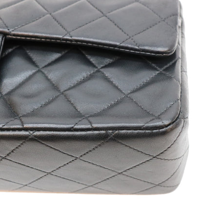 CHANEL シャネル 4番 A01112 黒ラム G金具 マトラッセ25 ショルダーバッグ ショルダーバッグ