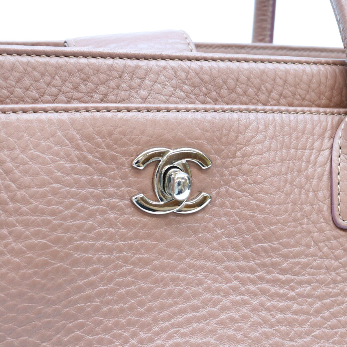 CHANEL シャネル 18番 A67282 ブラウン SV金具 カーフ エグゼクティブトートバッグ トートバッグ