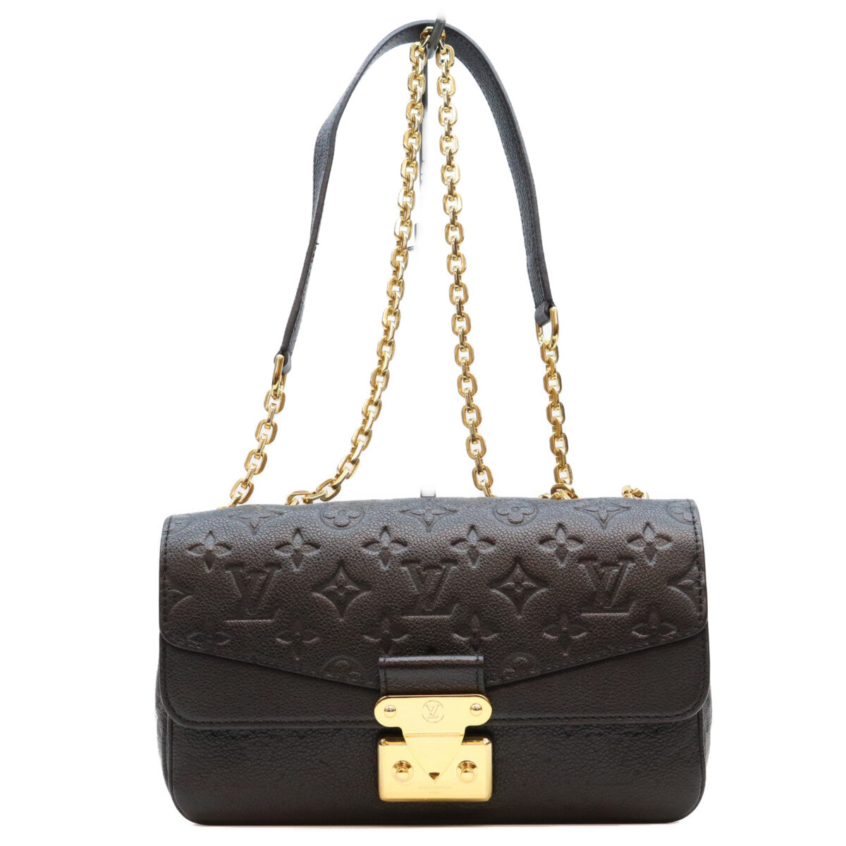 LOUIS VUITTON ルイヴィトン M46200 モノグラムアンプラント ノワール マルソー チェーンショルダーバッグ ショルダーバッグ