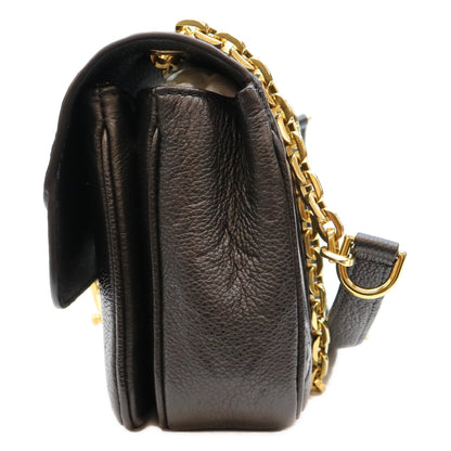 LOUIS VUITTON ルイヴィトン M46200 モノグラムアンプラント ノワール マルソー チェーンショルダーバッグ ショルダーバッグ