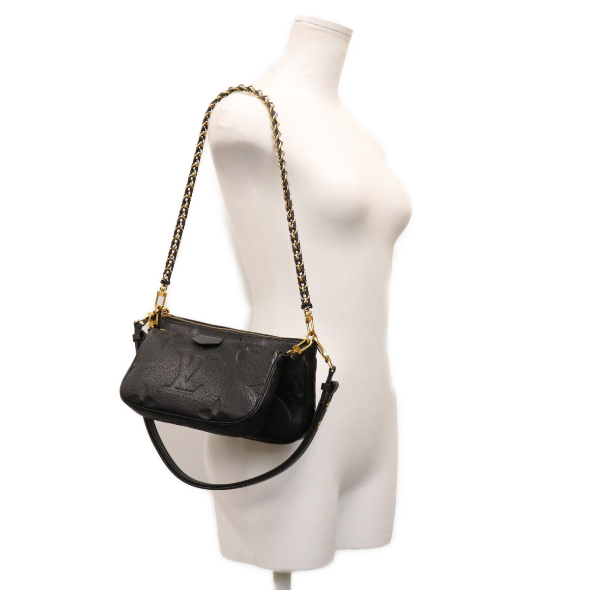 LOUIS VUITTON ルイヴィトン M80399 アンプラント 黒 ミュルティポシェットアクセソワール ショルダーバッグ ショルダーバッグ
