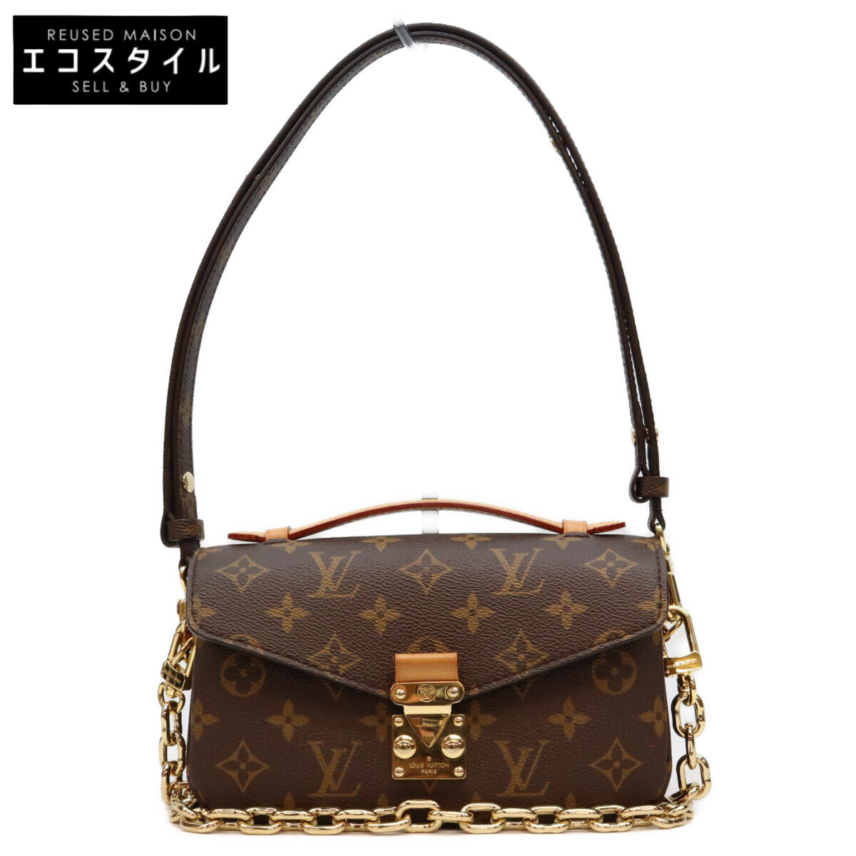 LOUIS VUITTON ルイヴィトン M46279 モノグラム ポシェットメティスEW ショルダーバッグ ショルダーバッグ
