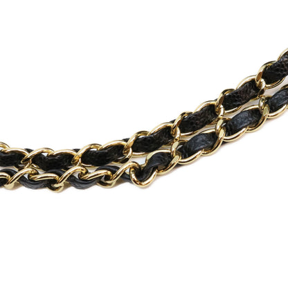 CHANEL シャネル 6番 A01112 黒 キャビア GP金具 内黒 マトラッセ25 ショルダーバッグ ショルダーバッグ