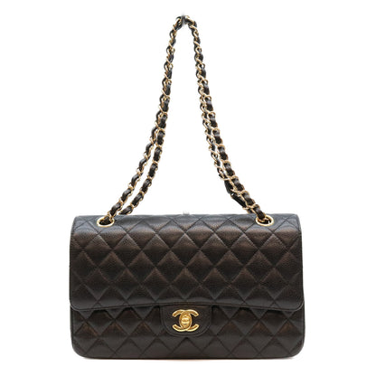 CHANEL シャネル 30番 A01112 黒 キャビア G金具 マトラッセ25 ショルダーバッグ ショルダーバッグ