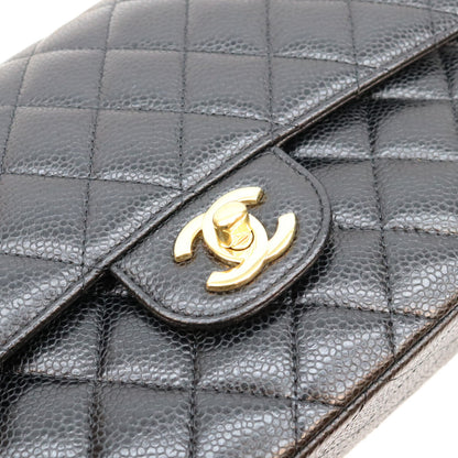 CHANEL シャネル 30番 A01112 黒 キャビア G金具 マトラッセ25 ショルダーバッグ ショルダーバッグ