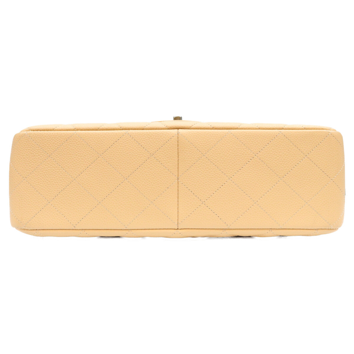 CHANEL シャネル 28番 A28600 ベージュ キャビア シングルフラップ SV金具 デカマトラッセ30 ショルダーバッグ ショルダーバッグ