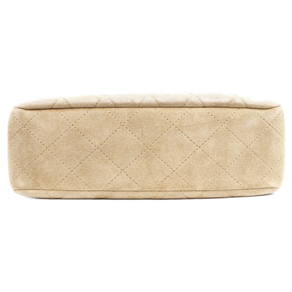 CHANEL シャネル 26年 AS6443 ダークベージュ スエードカーフスキン カメラバッグ ショルダーバッグ ショルダーバッグ