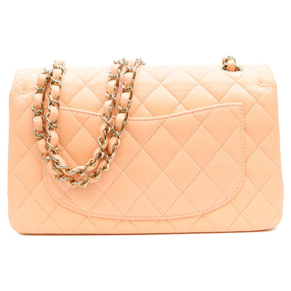 CHANEL シャネル AO1113 サーモンピンク ラム G金具 マトラッセ23 ショルダーバッグ ショルダーバッグ