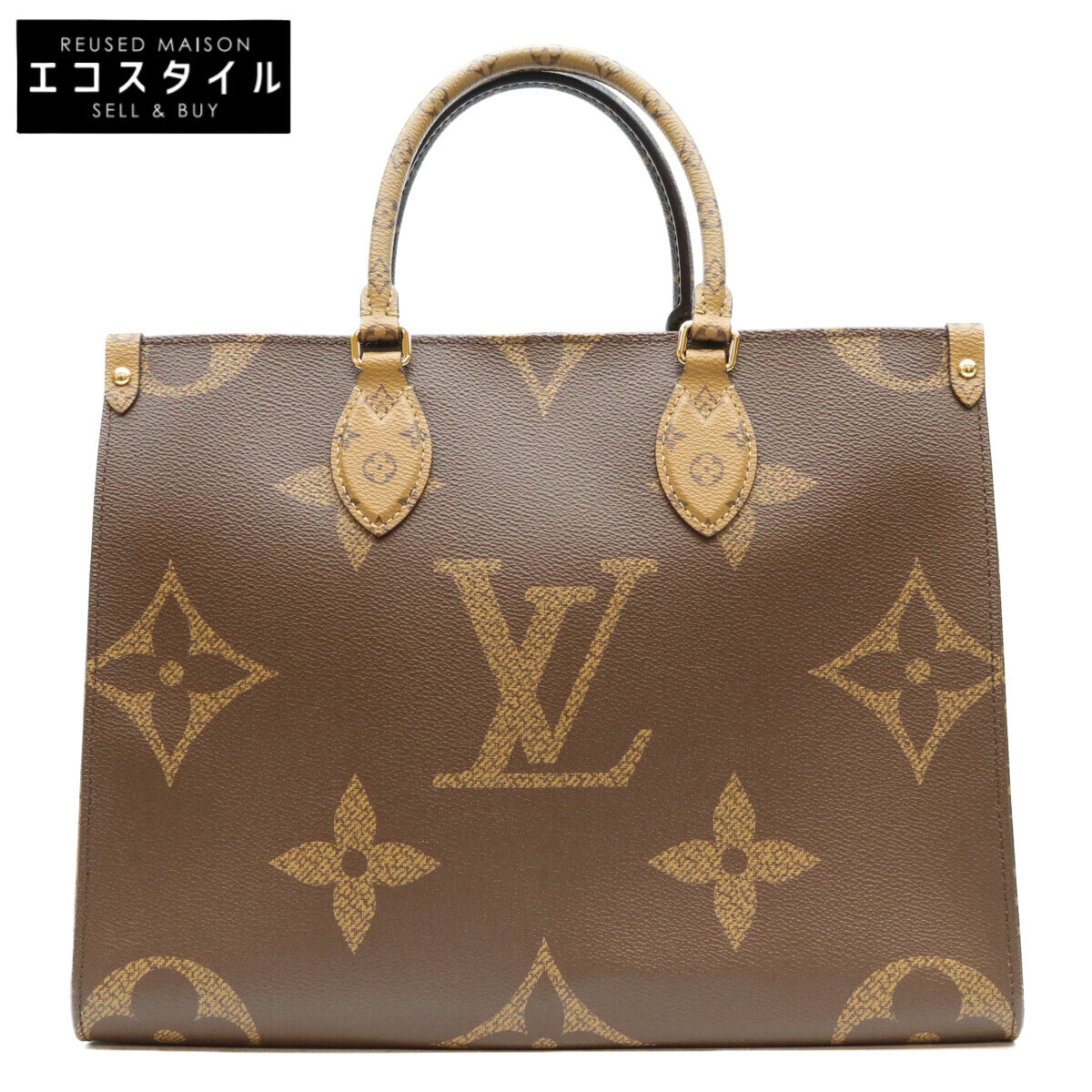 LOUIS VUITTON ルイヴィトン M45321 20年 モノグラムジャイアント オンザゴー MM トートバック トートバッグ