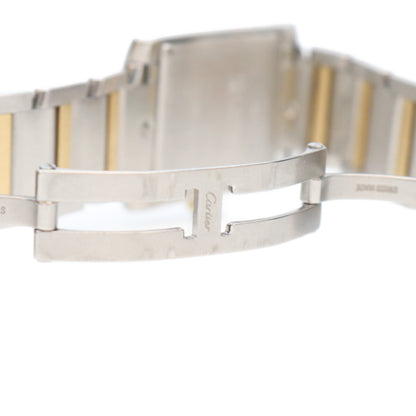 Cartier カルティエ W51012Q4 タンクフランセーズMM SS YG クオーツ 腕時計 腕時計