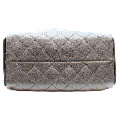 CHANEL シャネル AS5293 シャネル25 キャビアスキン 黒 スモールハンドバック ショルダーバッグ