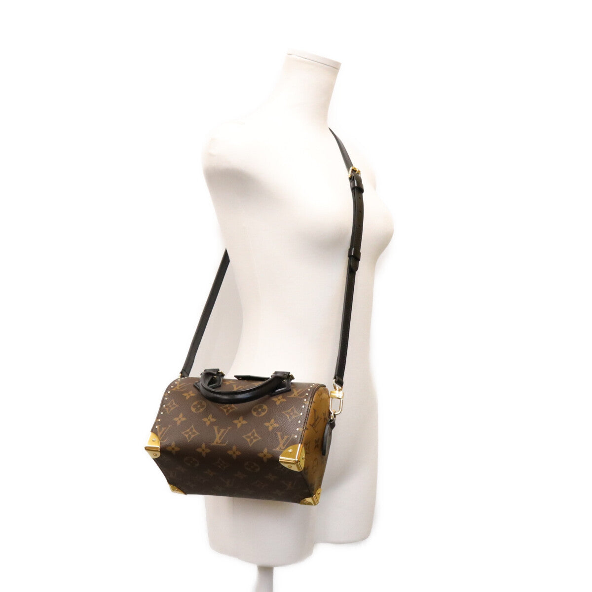 LOUIS VUITTON ルイヴィトン M13146 モノグラム スピーディー トランク20 ショルダーバック ショルダーバッグ
