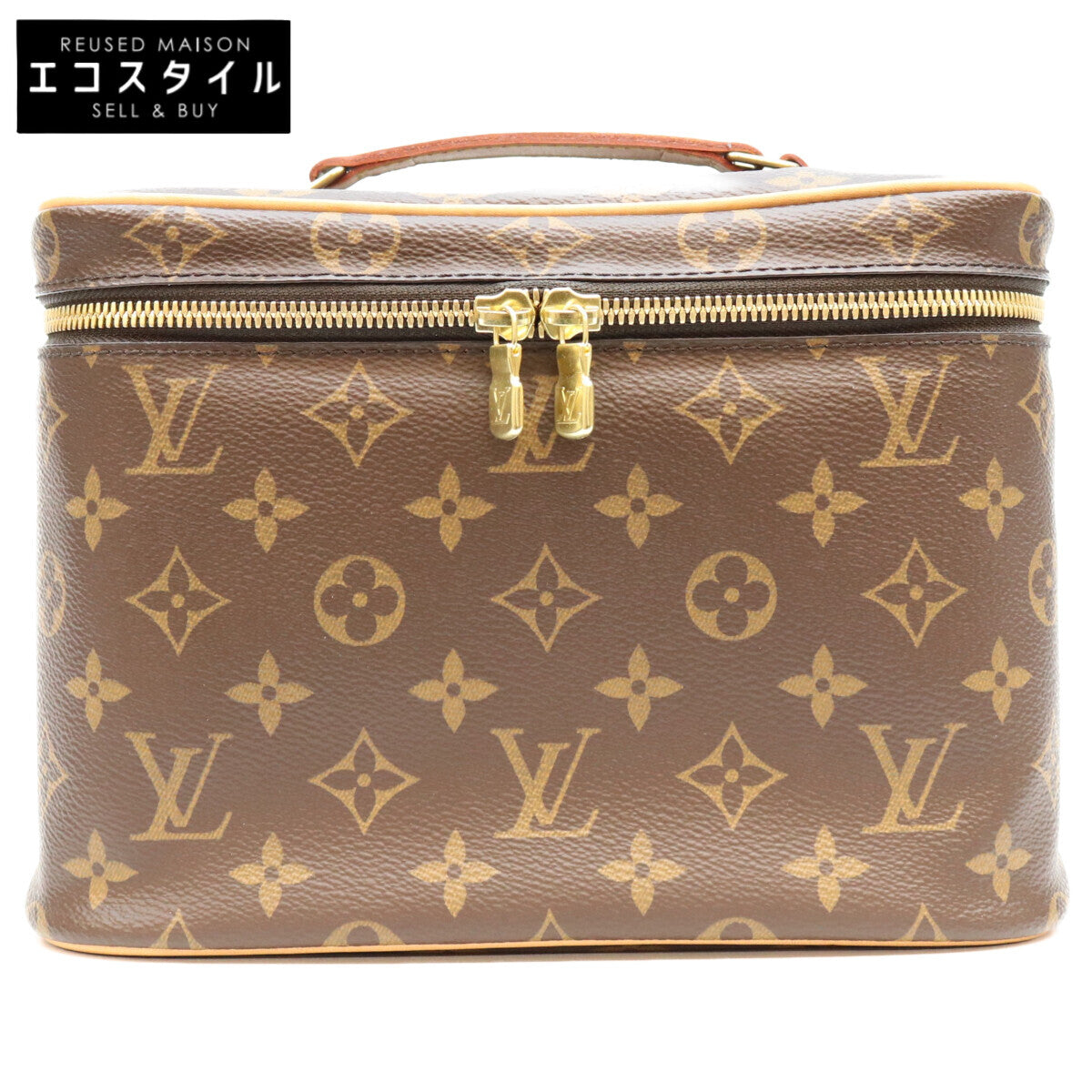 LOUIS VUITTON ルイヴィトン 20年 M42265 モノグラム ニースBB バニティバッグ ポーチ