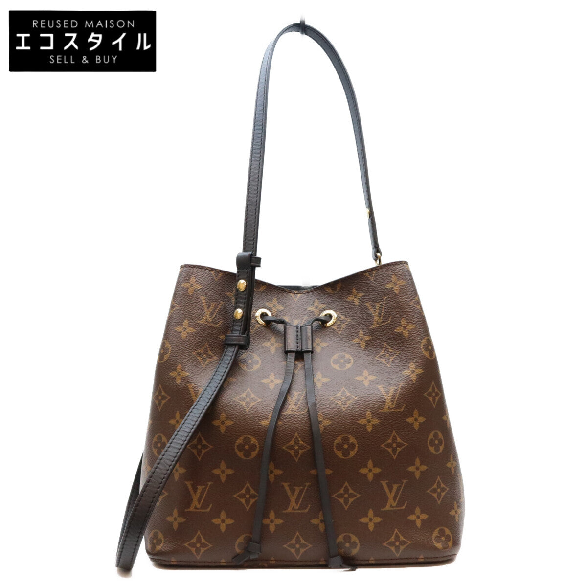 LOUIS VUITTON ルイヴィトン M44020 モノグラム ノワール ネオノエMM ショルダーバッグ ショルダーバッグ