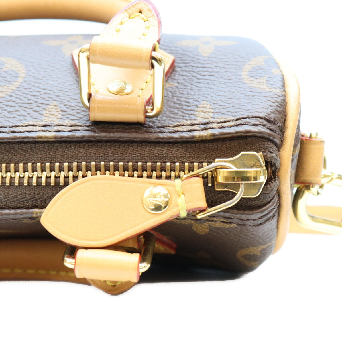 LOUIS VUITTON ルイヴィトン 23年 M81085 モノグラム ナノスピーディ ミニボストンバッグ ショルダーバッグ
