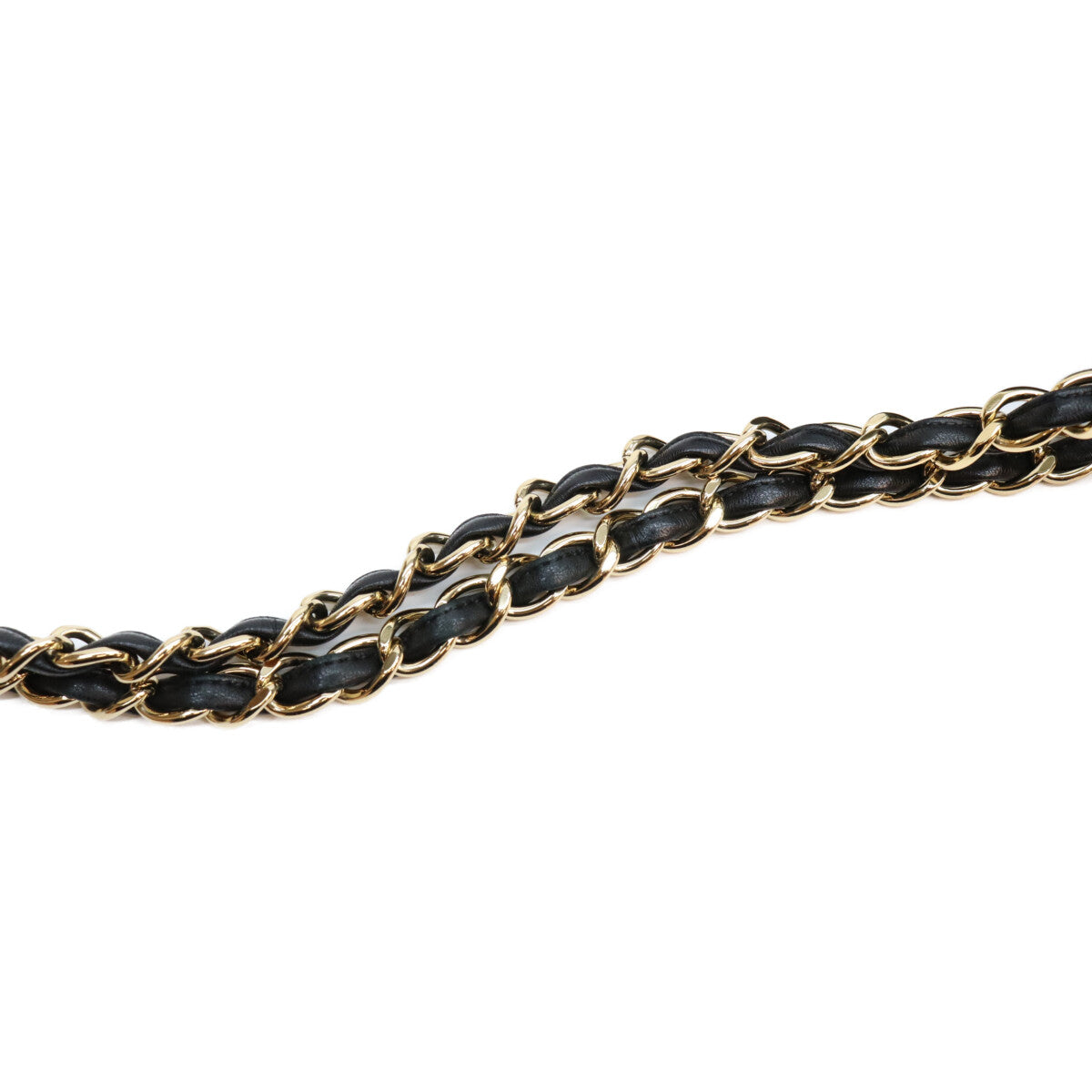 CHANEL シャネル 19番 14年 A58600 黒 ラム G金具 Wフラップ デカマトラッセ30 ショルダーバック ショルダーバッグ