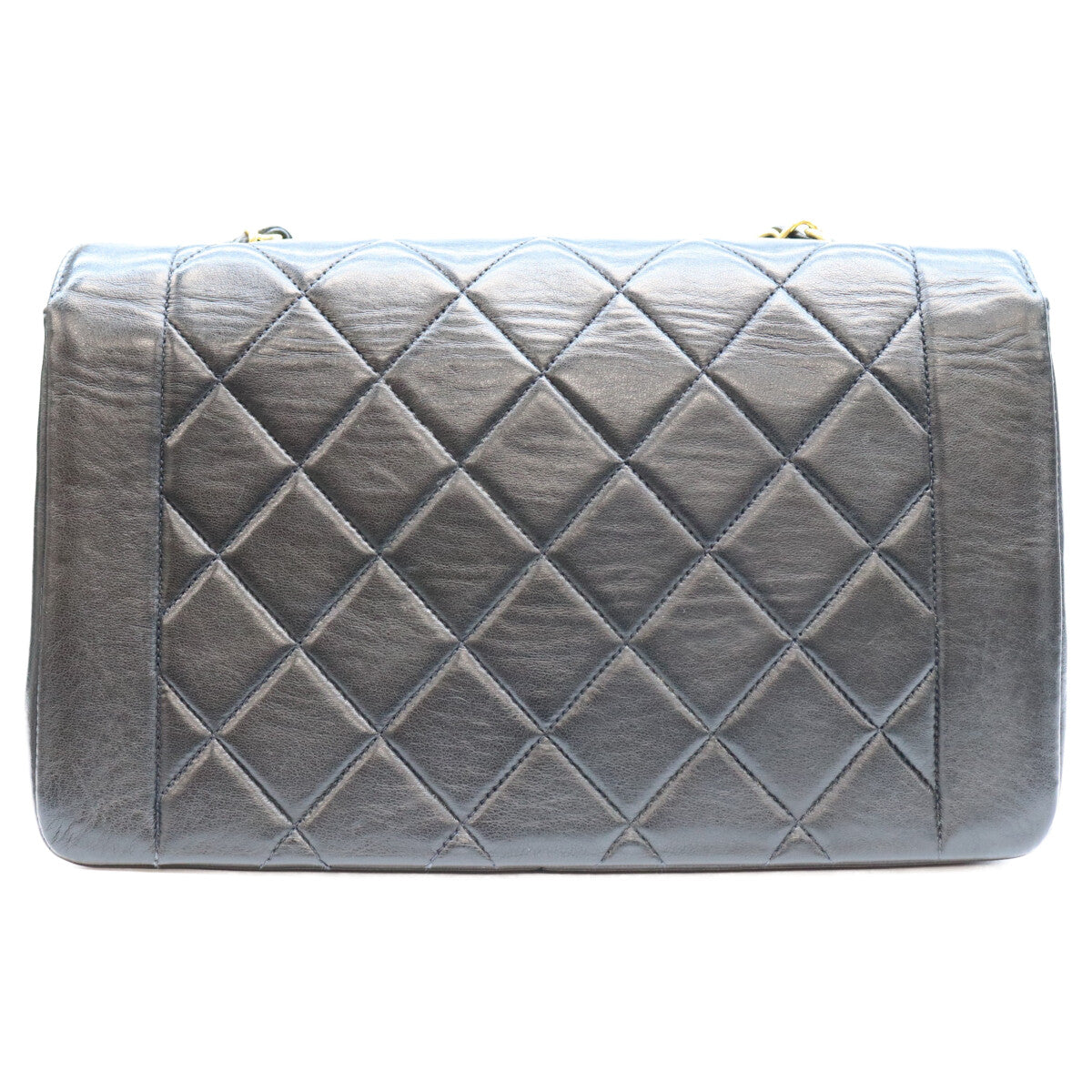 CHANEL シャネル 0番 A01165 黒 ラム ゴールド金具 ダイアナ25 ショルダーバッグ ショルダーバッグ